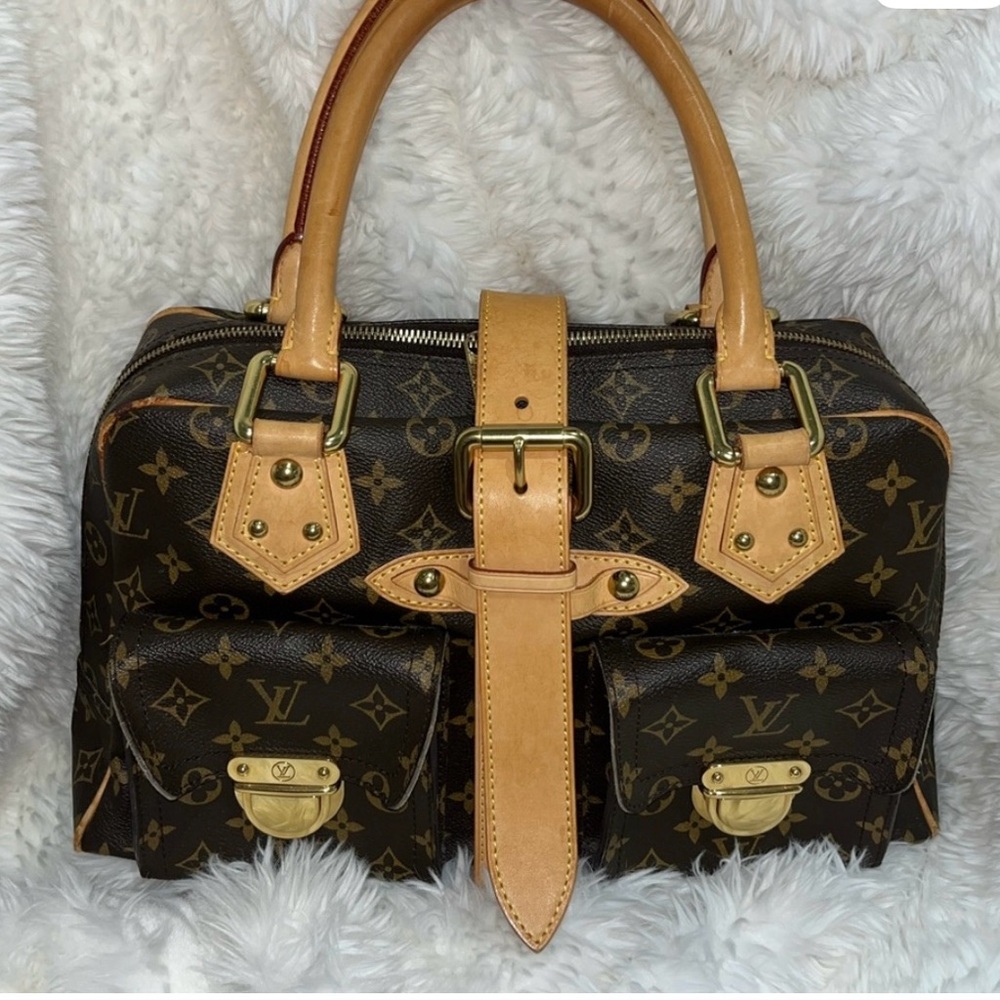 Louis Vuitton Manhattan GM Brown Monogram Shoulder Bag